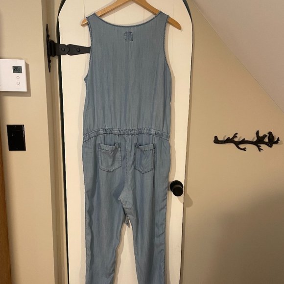 Gap Maternity Jean Jumpsuit Size Medium - Picture 3 of 4